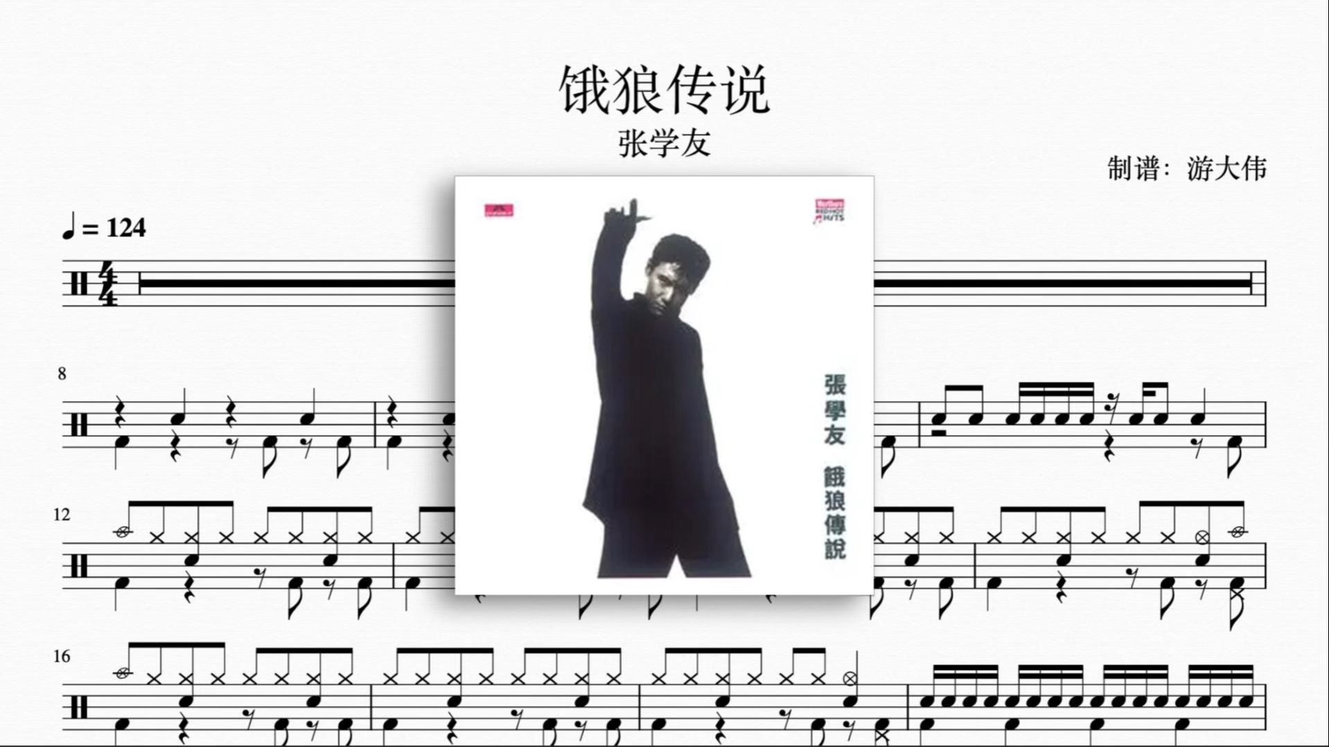 《饿狼传说》动态鼓谱