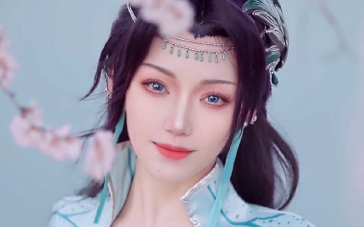 遇见她,如春水映梨花【云韵cos】