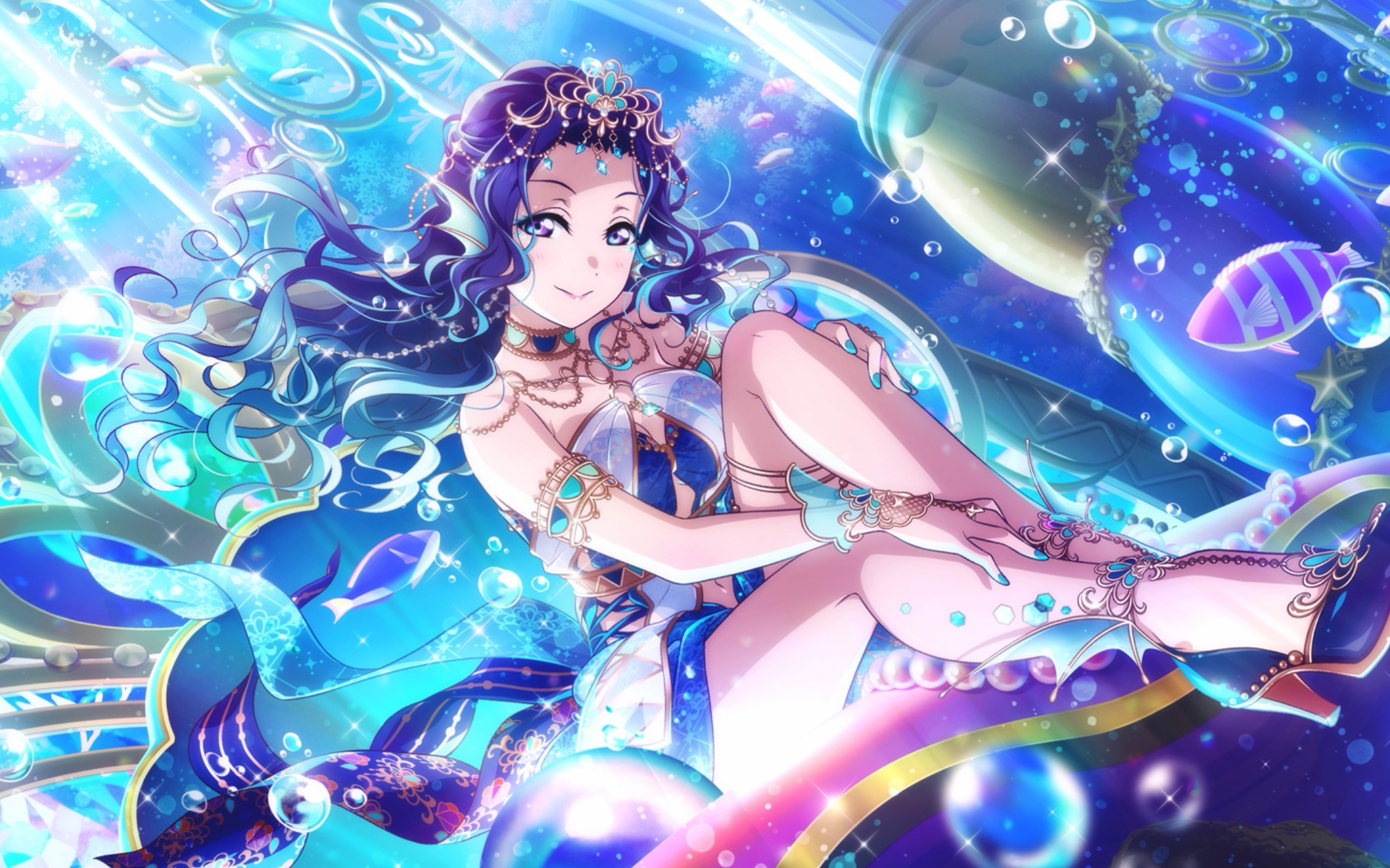 松浦果南 grand blue fairy fes3限定ur衣装鉴赏