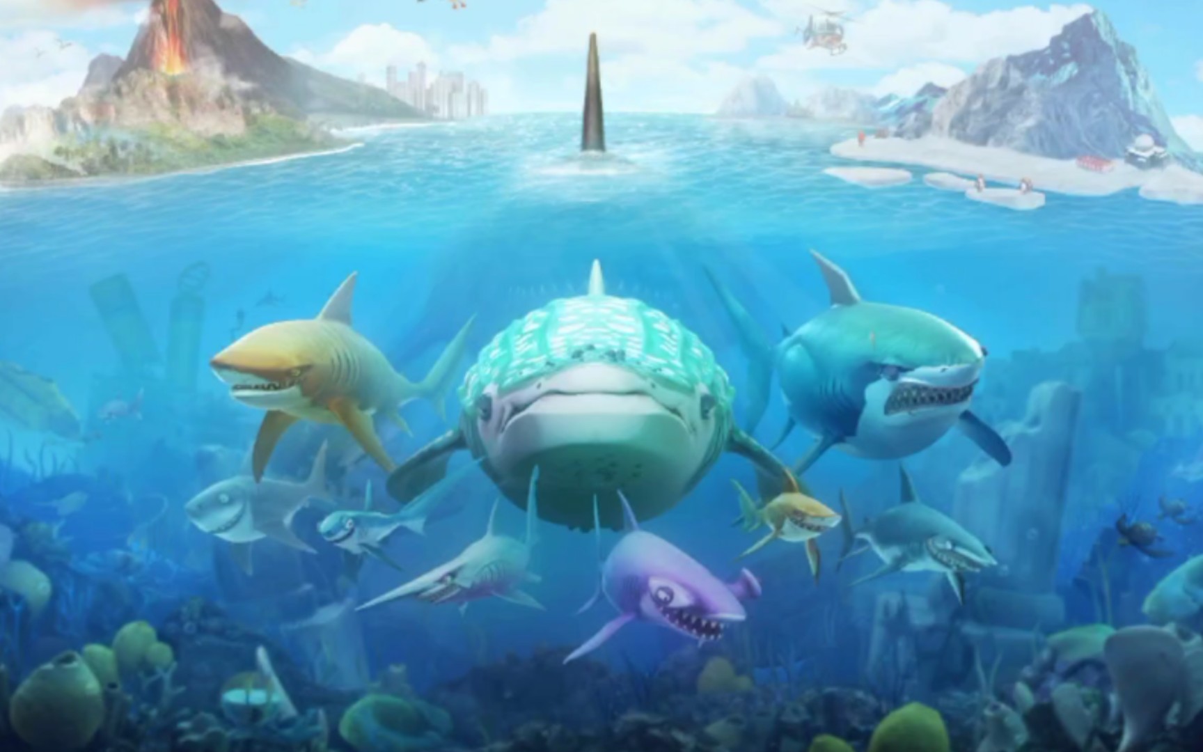 活动作品饥饿鲨世界最初代巨齿鲨