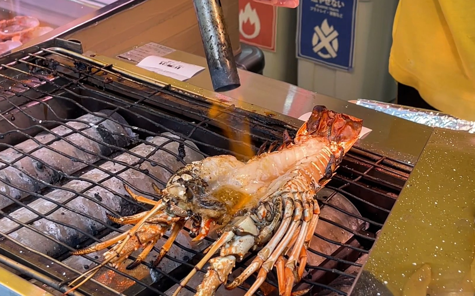 日本街头小吃:伊势龙虾烧烤