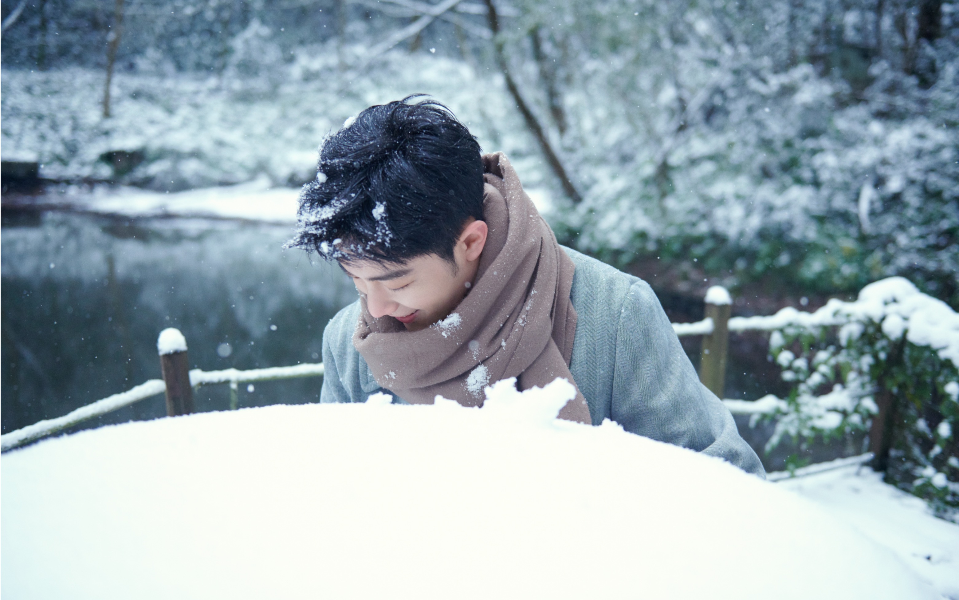 肖战|敢笑南方人没见过大雪