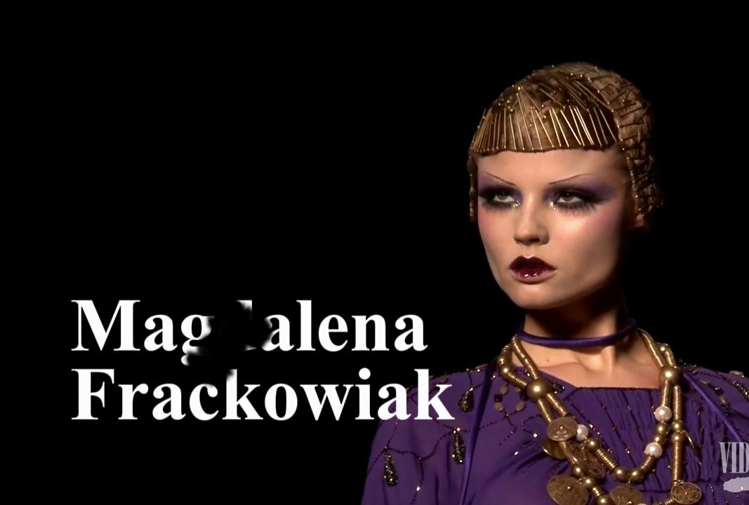 超模访谈 | 青葱动人方脸梅magdalena frackowiak