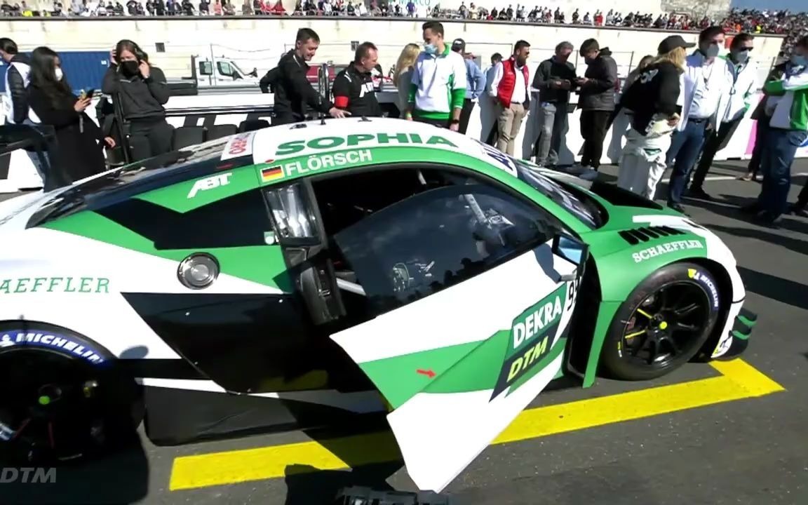 dtm德国房车大师赛诺里斯林r1正赛全场回顾