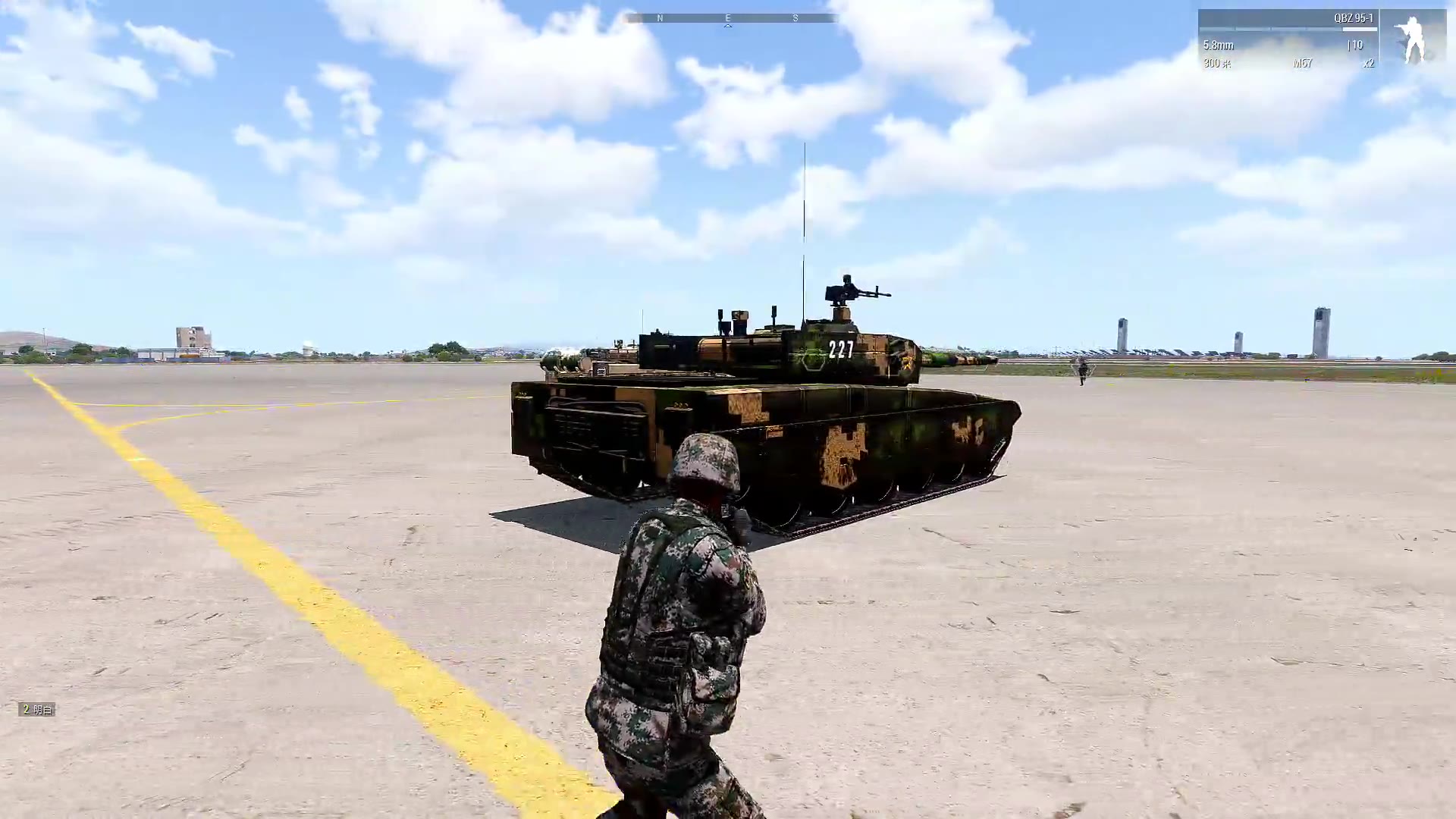 战火硝烟的岁月《武装突袭3》99a式主战坦克