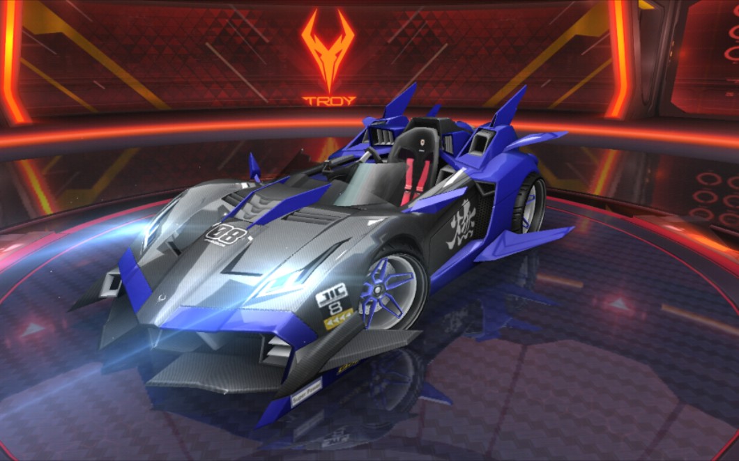 【敶叡】萌新回归试跑《暗夜伯爵》【qq飞车手游】