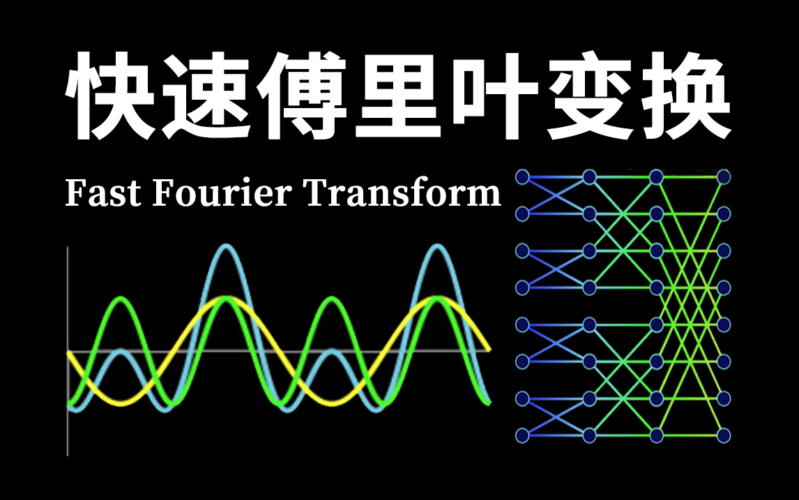 [图]【强推|双字】快速傅里叶变换(FFT)——有史以来最巧妙的算法？ 附:傅里叶变换解析资源！