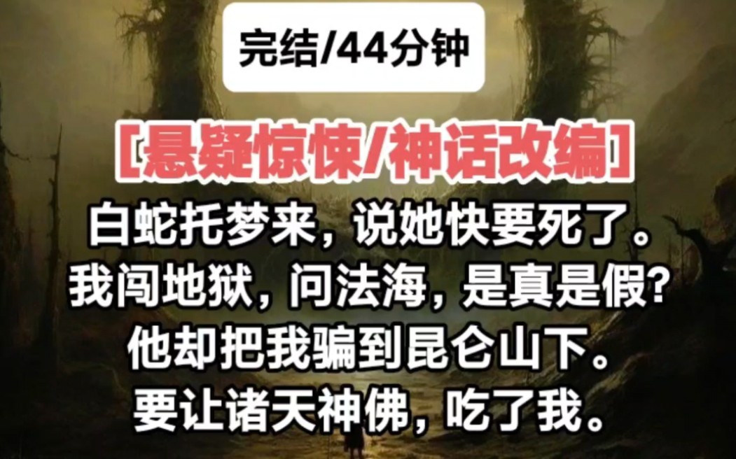 [完结/悬疑惊悚/神话改编]白蛇托梦来,说她快要死了.我闯地狱,问法海,是真是假?他却把我骗到昆仑山下.要让诸天神佛,吃了我.哔哩哔哩bilibili