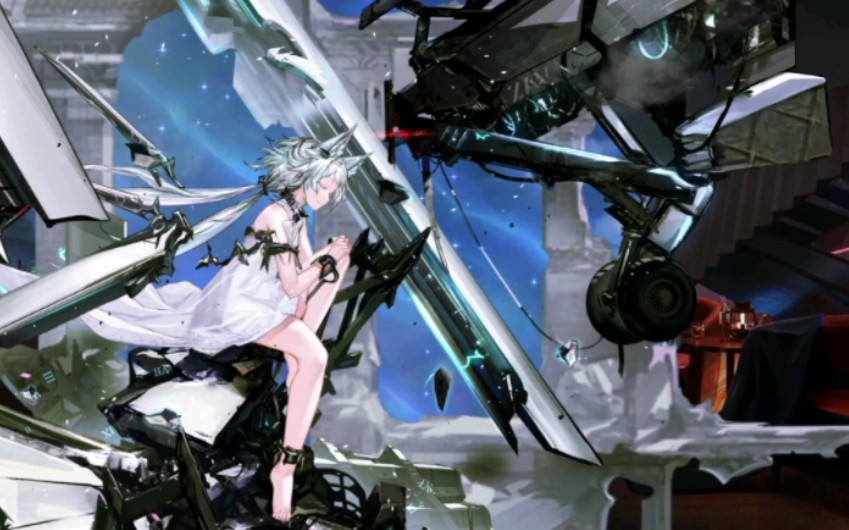 迷迭香精二立绘看板动态展示_哔哩哔哩_bilibili