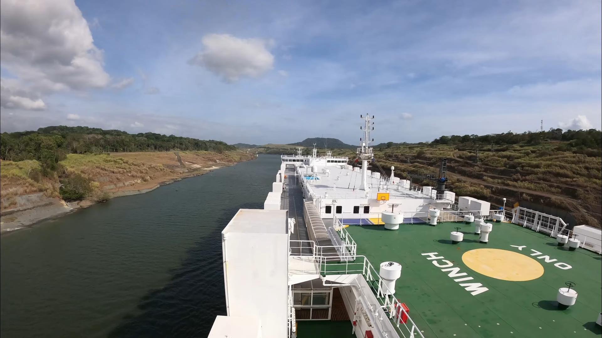 【4k】驾船穿过巴拿马运河(2023.4)