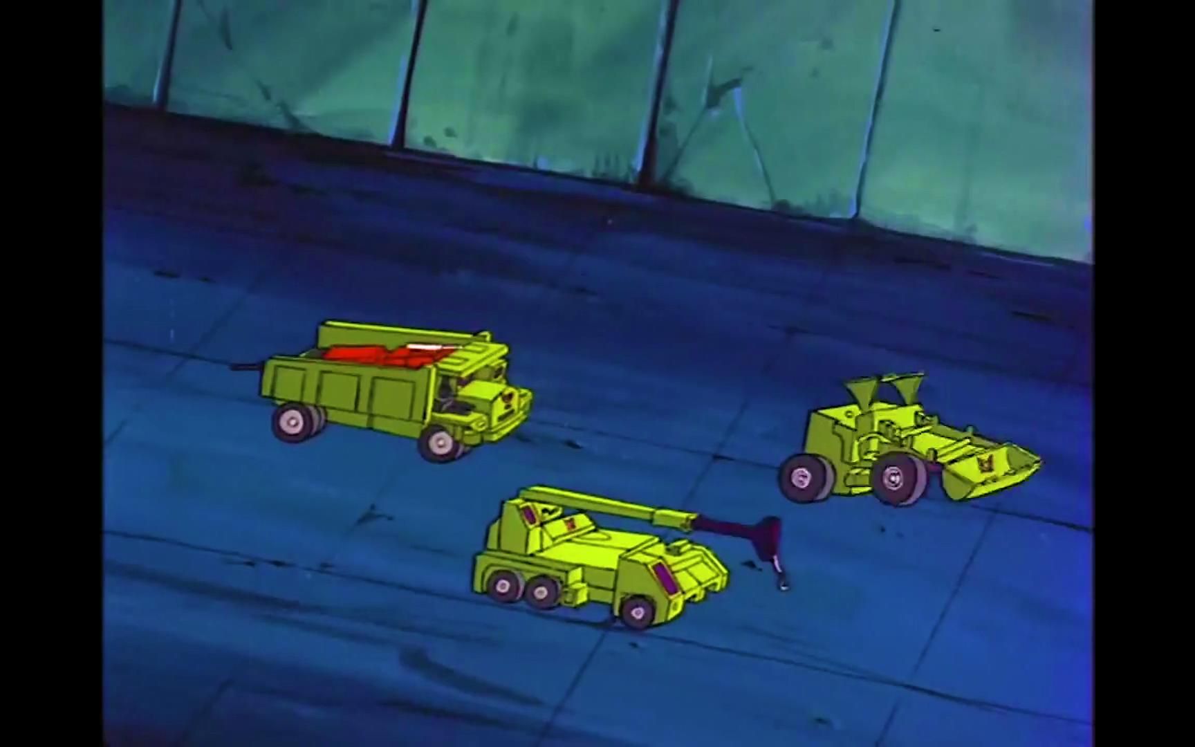 挖地虎成员~铲土机,拖车,吊钩 | 变形过程【变形金刚】