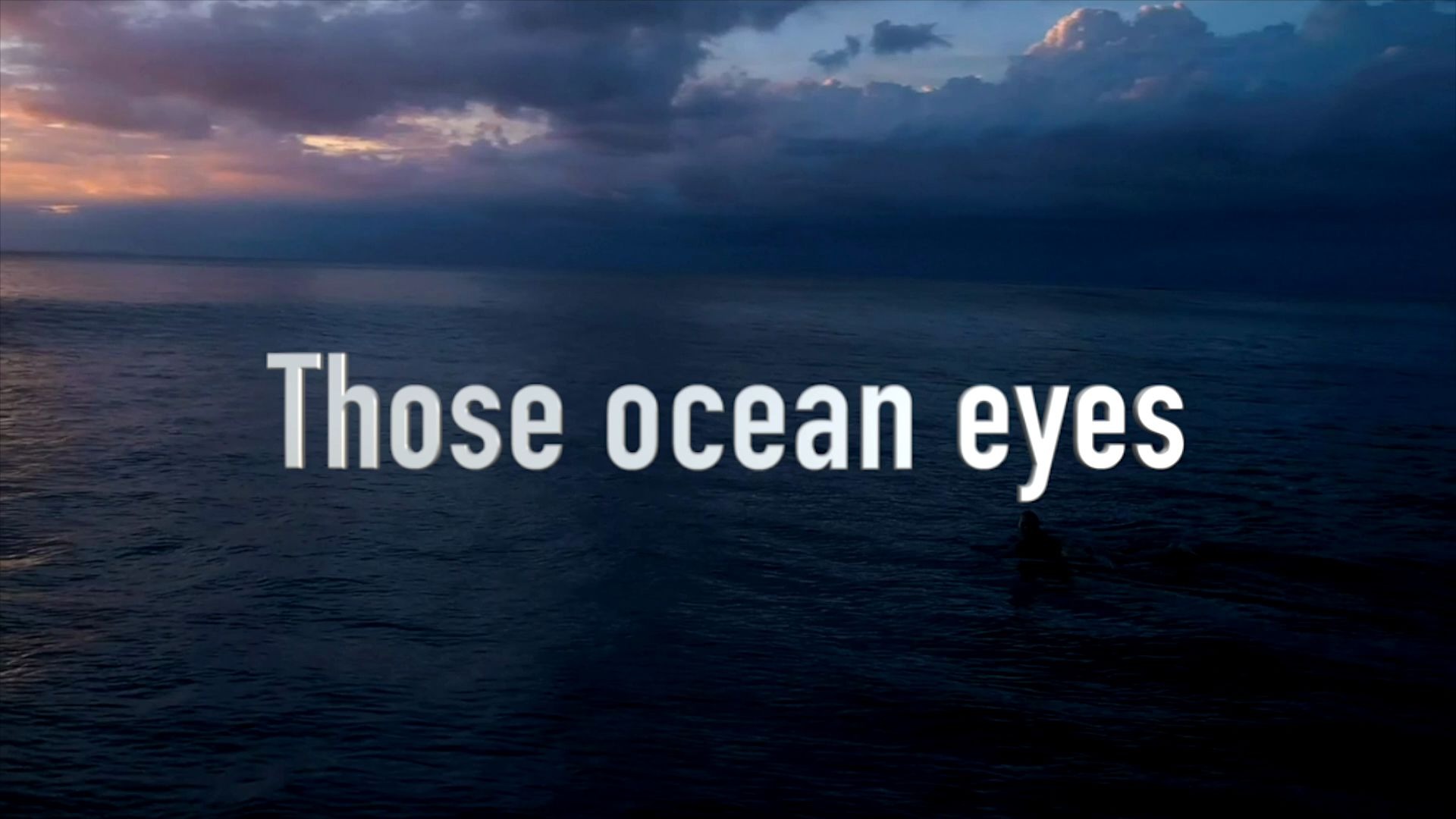 [图]ocean eyes|非常喜欢的碧梨的一首歌|分享给大家|