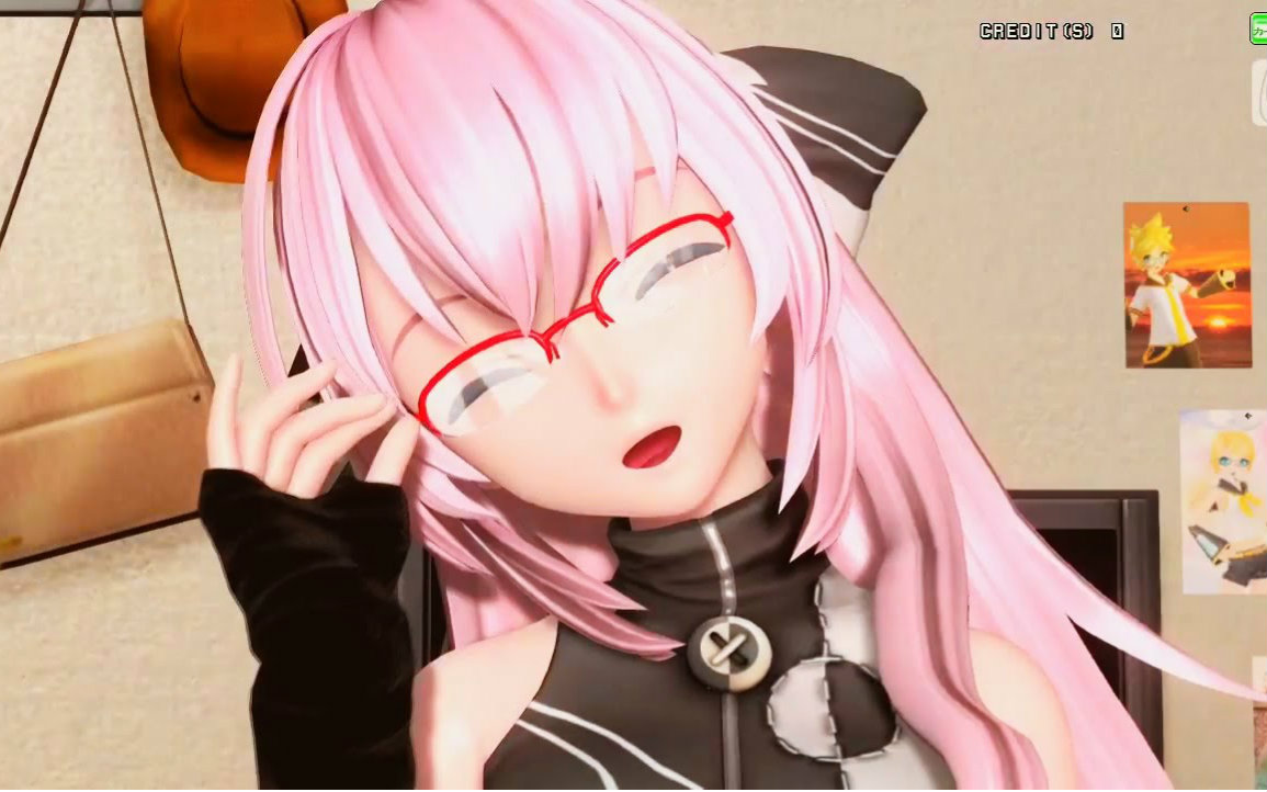 换装play~【pda-ft pv】glasses (megane)【巡音ルカ】英日罗马字幕