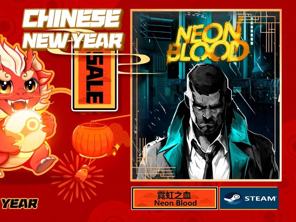 [图]新黑色電影風科幻RPG《霓虹之血 Neon Blood》24年內发售