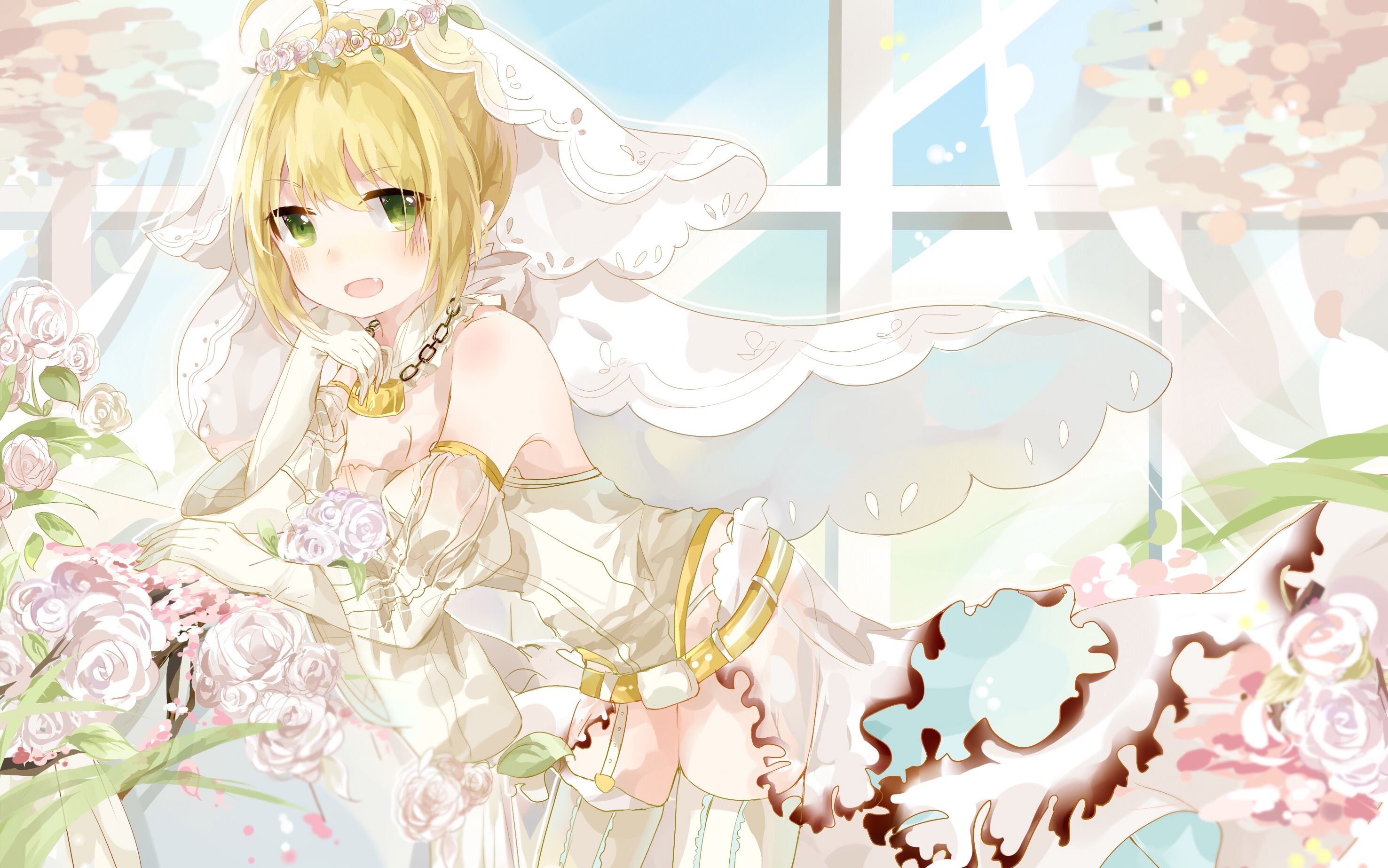 【fgo国服】花嫁改了,又一颗流星飞过了_哔哩哔哩 (゜-゜)つロ 干杯