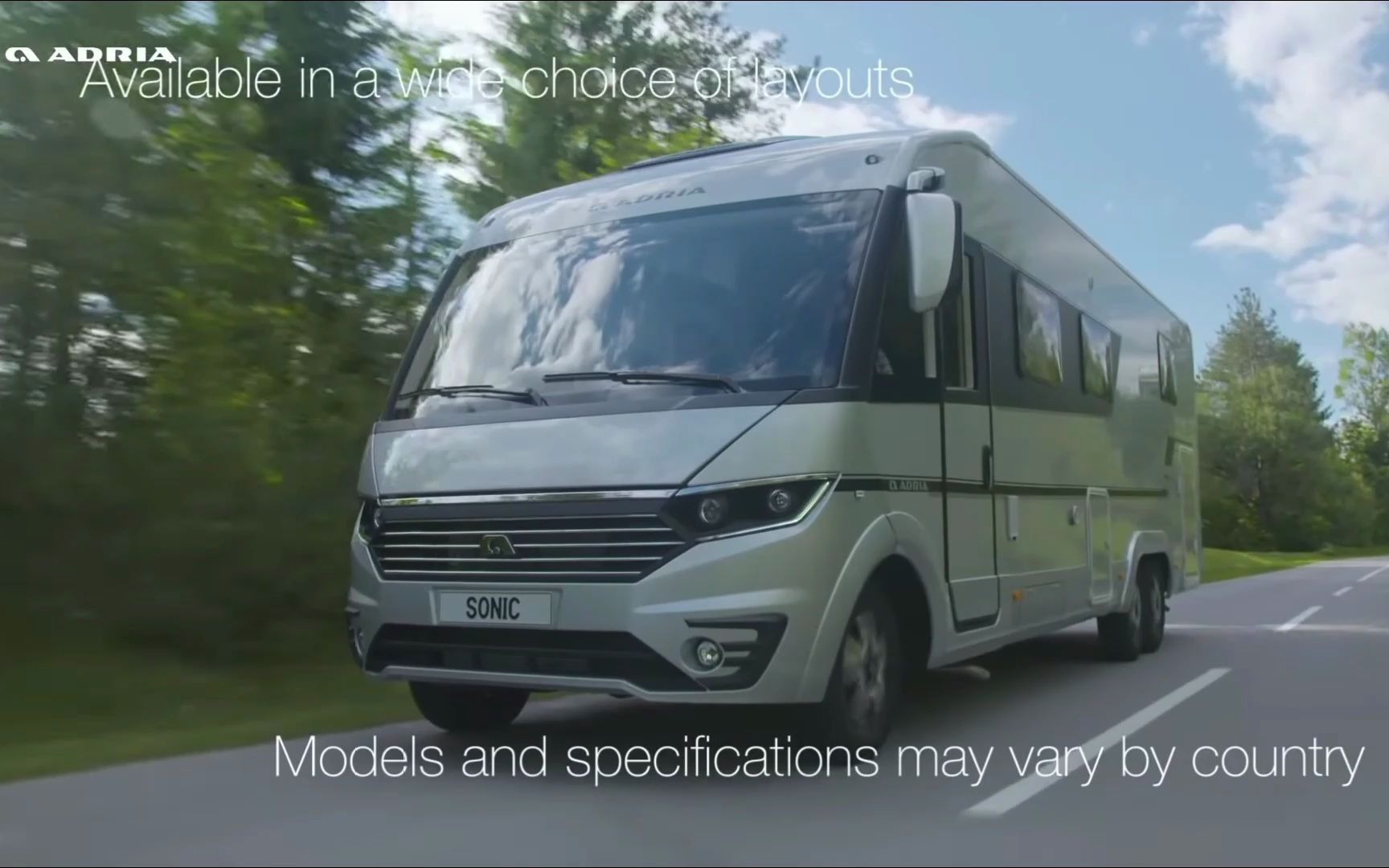 adria阿迪雅a型房车sonic2021