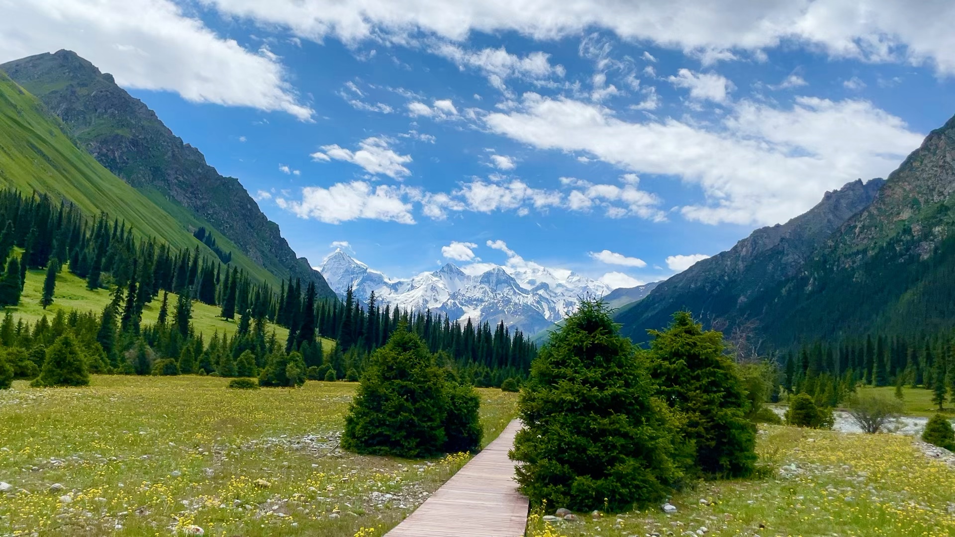 伊犁昭苏 夏塔古道徒步风光p2