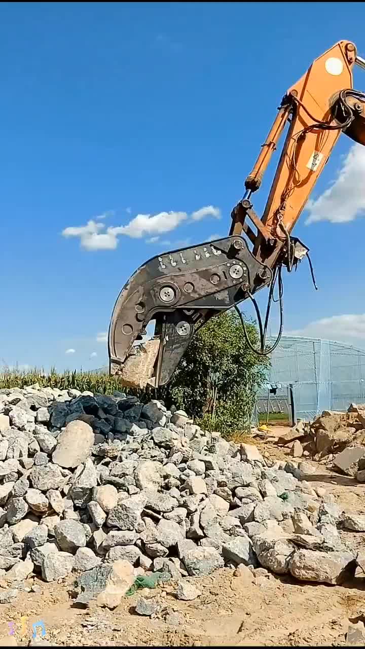 房梁破碎钳 挖掘机带液压钳 混凝土液压粉碎钳