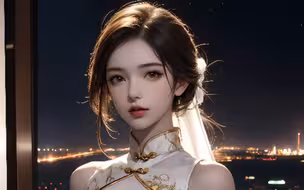哧溜🥳 这性感的小旗袍，爱了爱了😍😍😍
