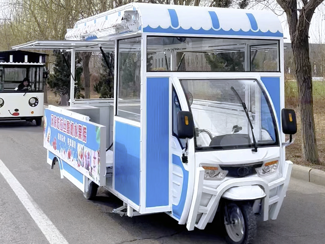 水果捞三轮餐车震撼登场!