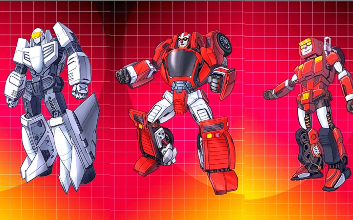 【百变雄师.正义方】机器人变形合体.全人物盘点合集