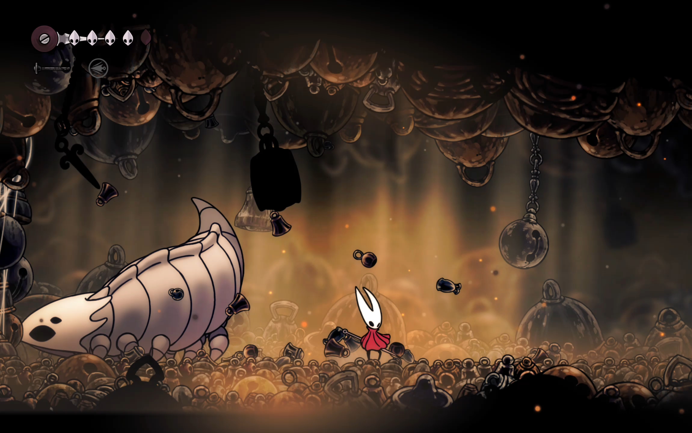 [空洞骑士丝之歌]钟道兽与蕾丝