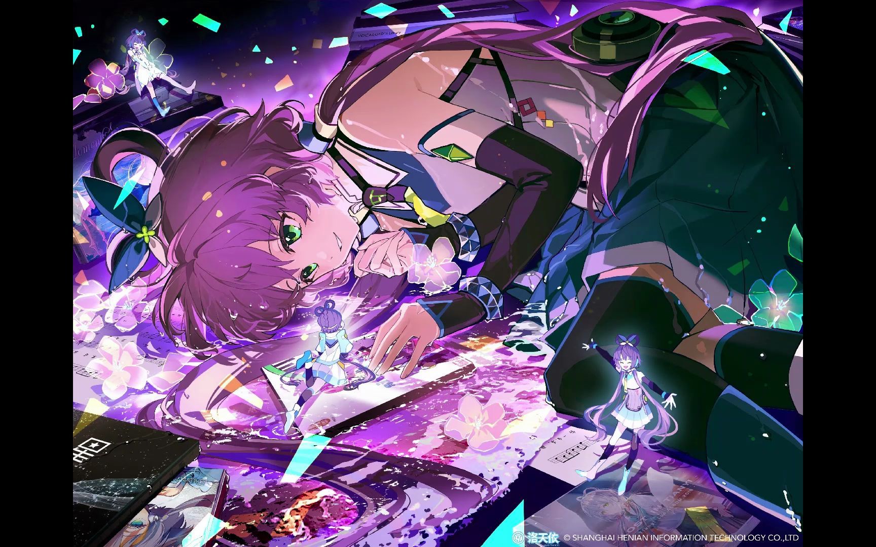 [中文填词翻唱](洛天依ai/火涟feat.伊拾七)打上花火