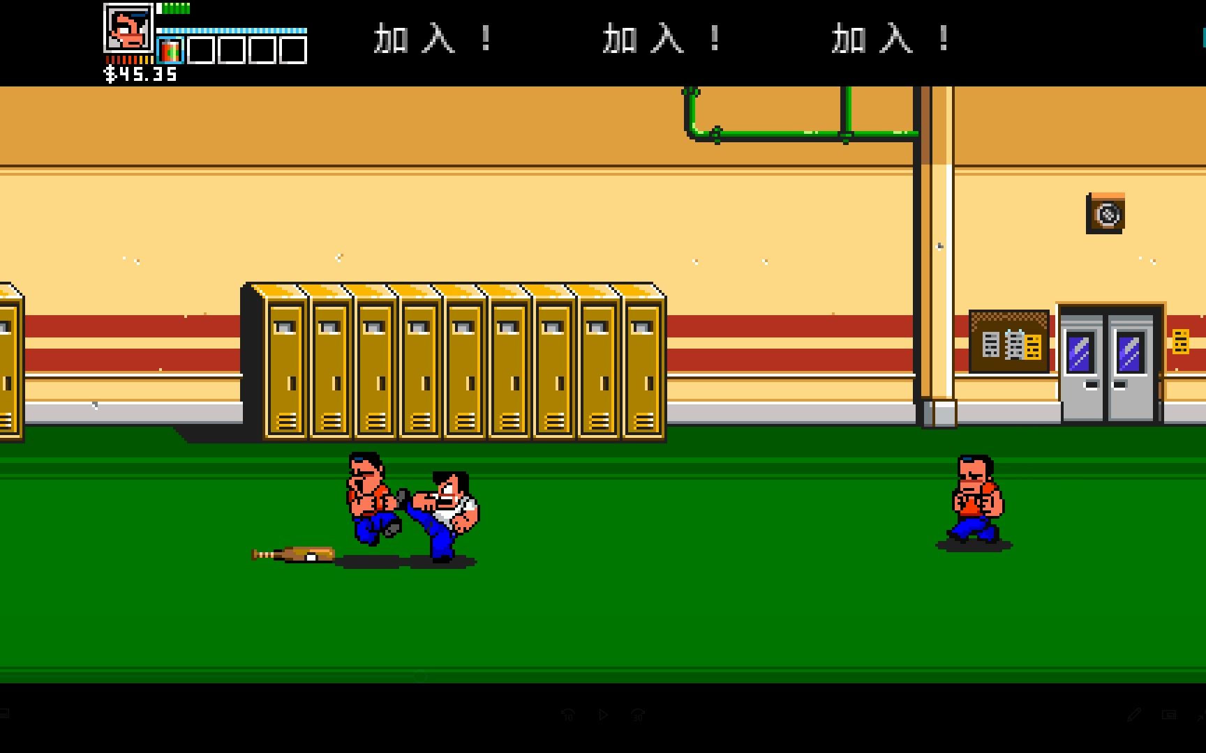 热血物语地下世界通关01