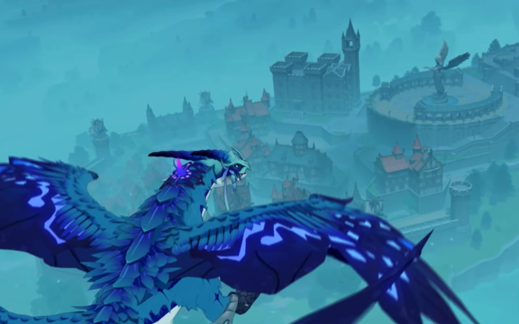 活动作品原神大战天空龙