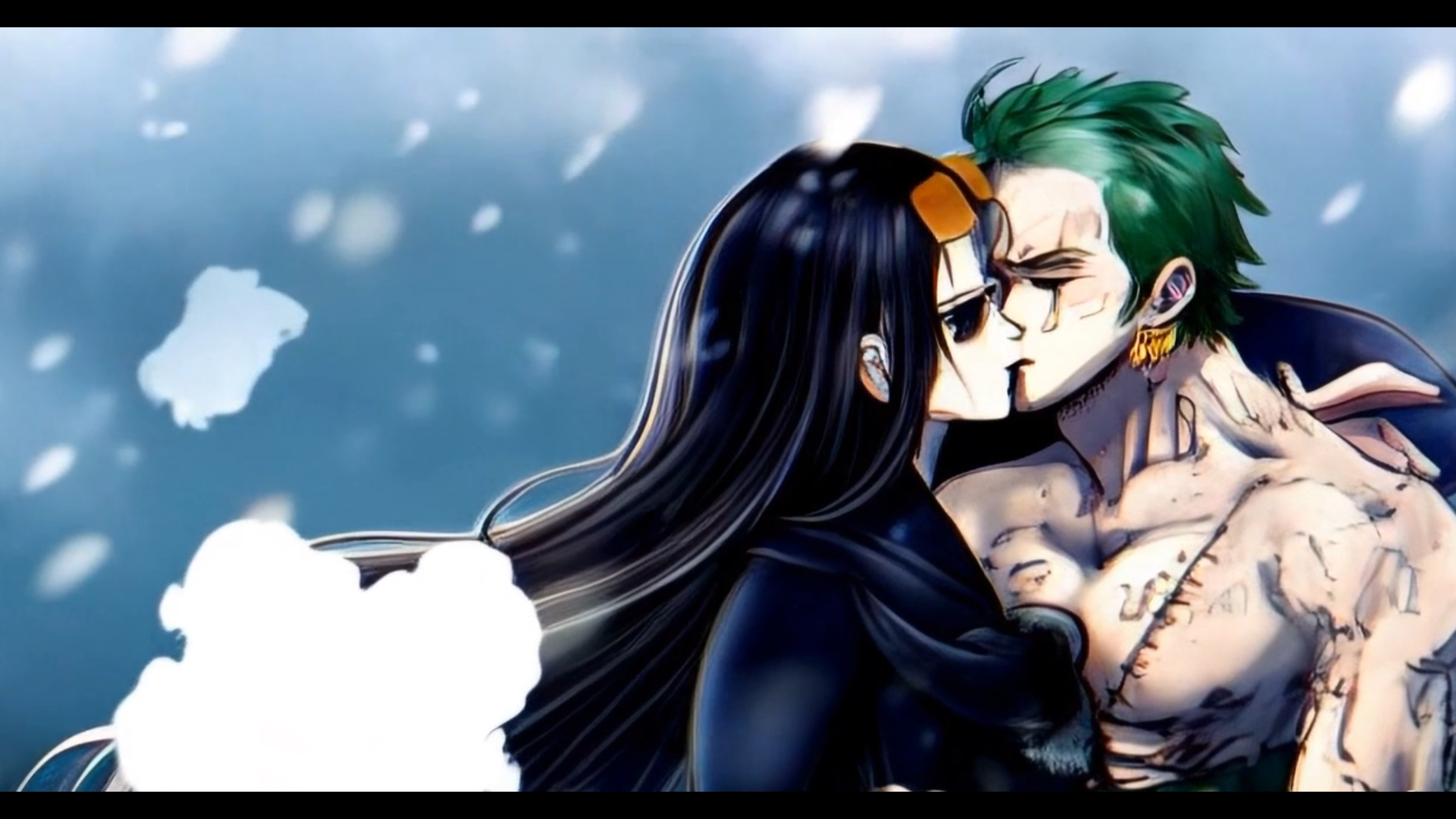 索隆和罗宾七夕官宣