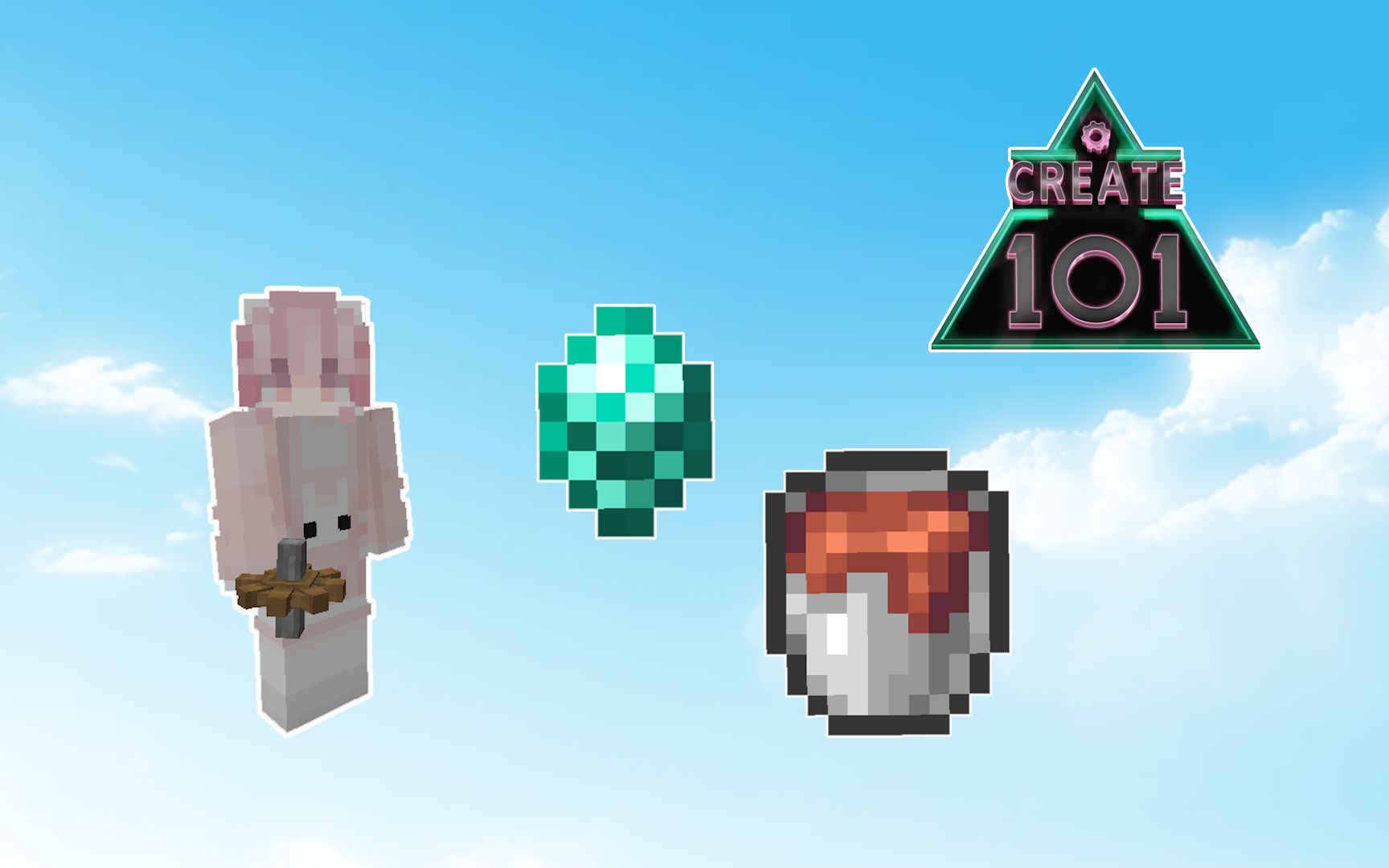 巧克力自动化!【我的世界《create 101》】ep5