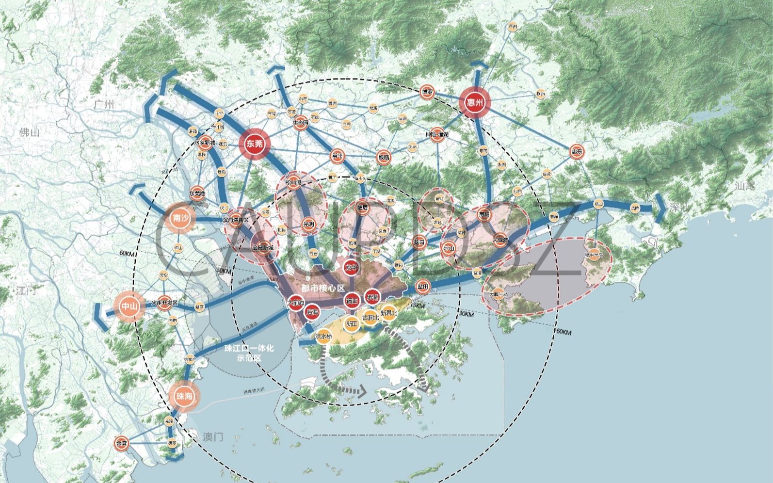 深圳都市圈一体化2021年度报告丨中规院哔哩哔哩bilibili