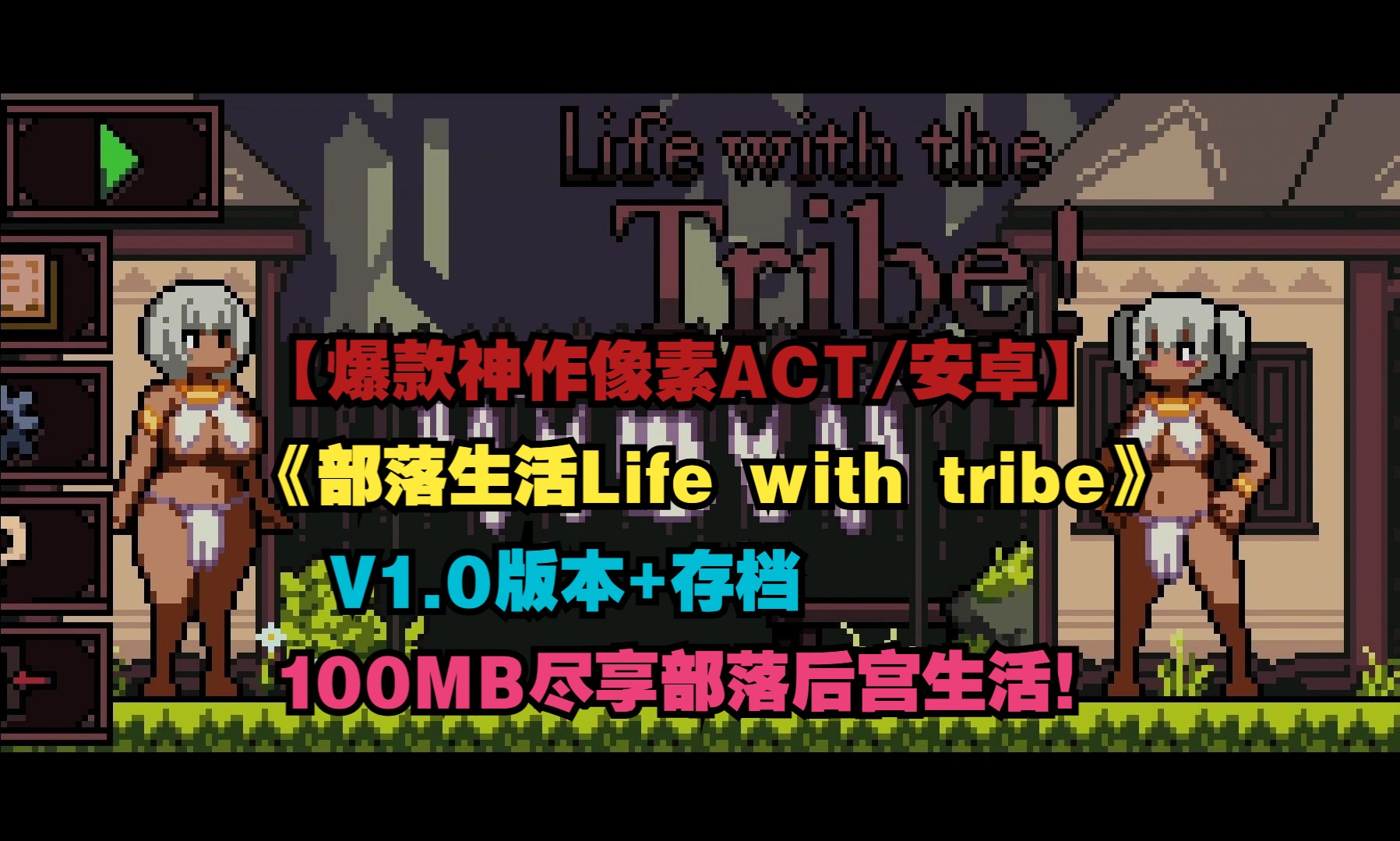 【爆款神作像素act/全动态/安卓直装】部落生活life with tribe v1.