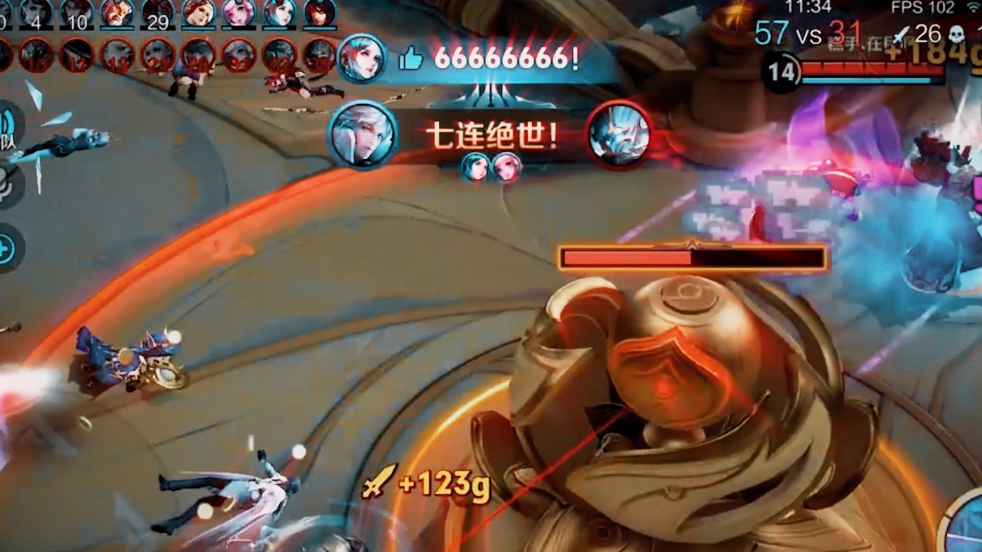 王者10v10模式下最好拿十连绝世的是哪个英雄?