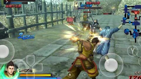 安卓dolphin模拟器试玩wii战国basara3 宴鹤姬试玩 哔哩哔哩