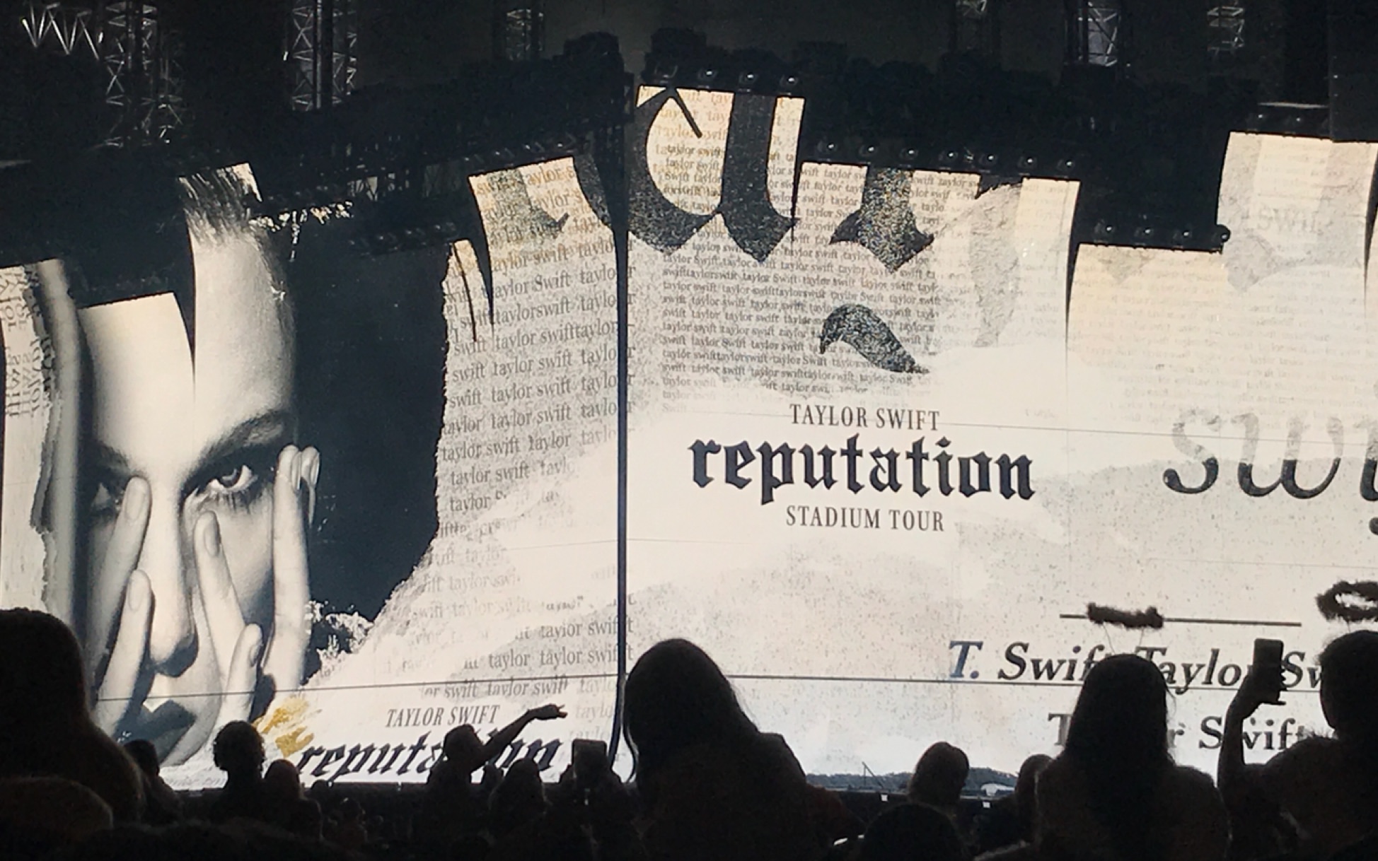 taylor swift 霉霉的演唱会reputation多伦多近距离要窒息了