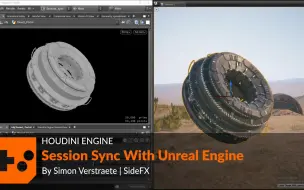 Download Video: 【中文字幕】通过插件，HOUDINI 和UE4可以无缝结合并同步
