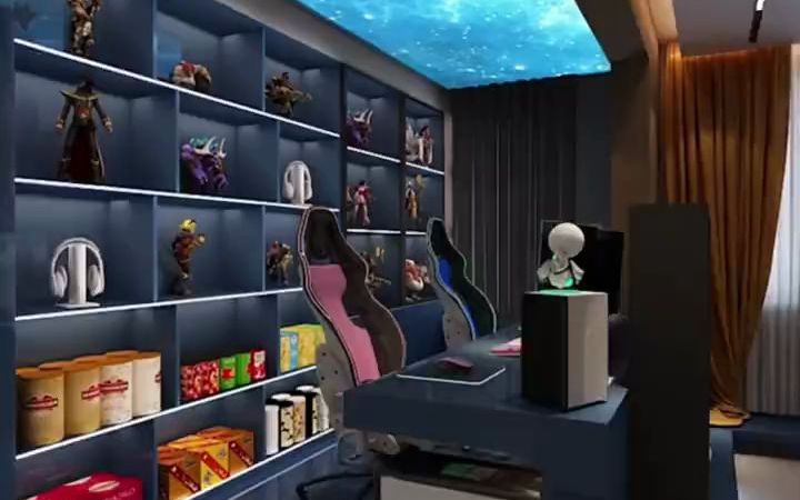 装修设计电竞房可以这样装