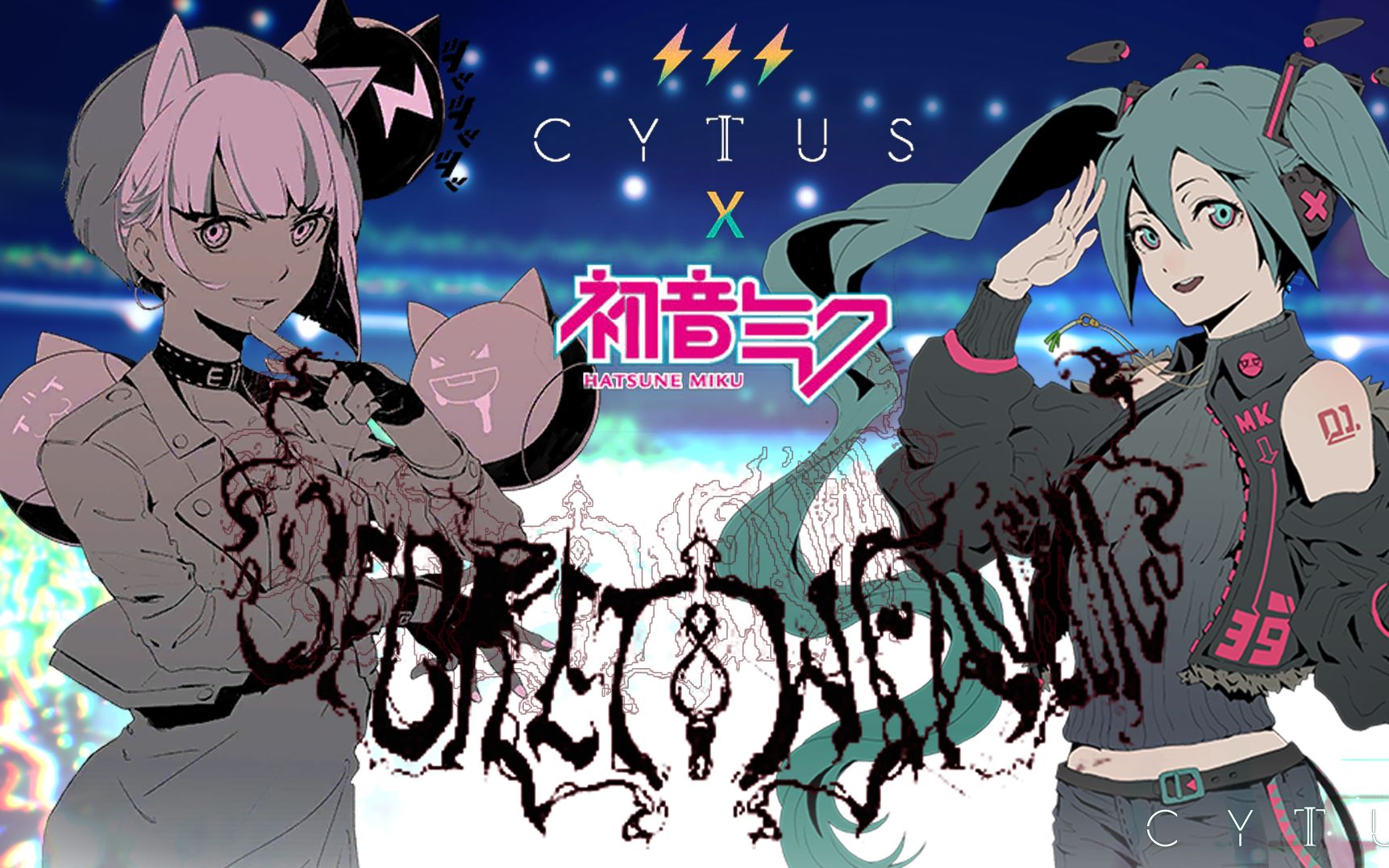 【cytus 初音未来×neko联动】secret;weapon vsqx,配布付