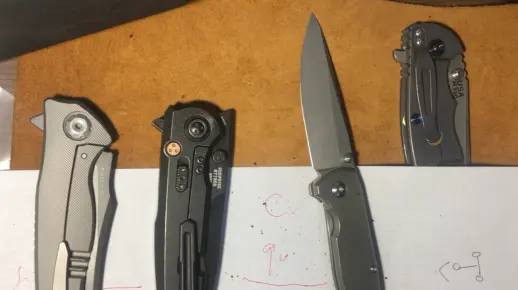 面具男说刀-绿刺、maxace、第九区保持性、冲击韧性、锁定暴力测试
