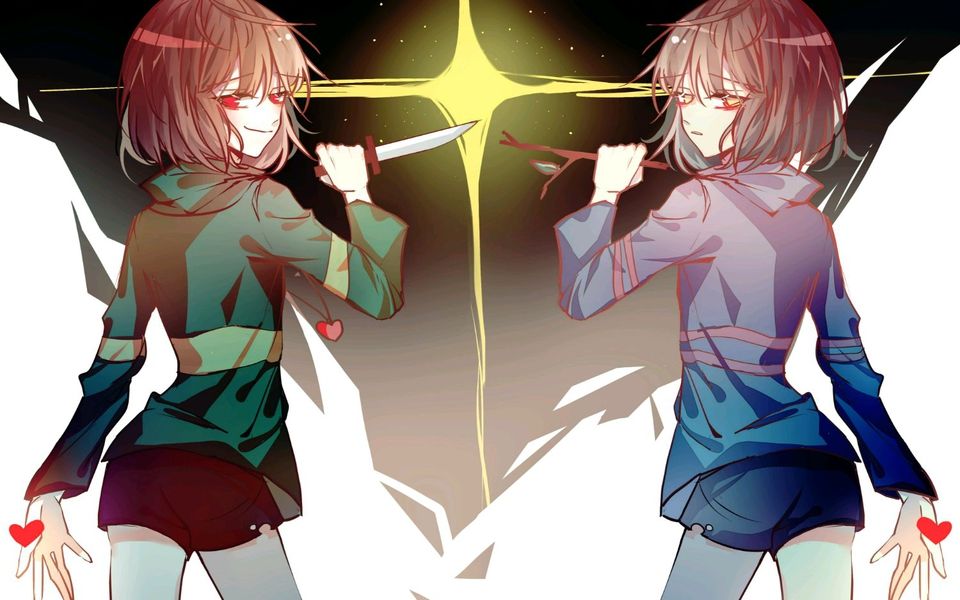 funkin_frisk vs 前辈和gaster普通模式通关