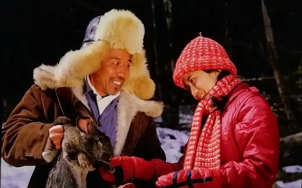 山林中头一个女人