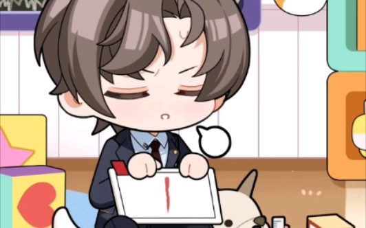 心脏暴击——左然的q版邀请函也太太太可爱了!_未定事件簿