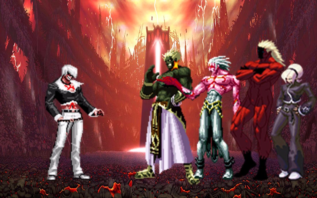 mugen白炎大蛇八神vs遥远彼之地队