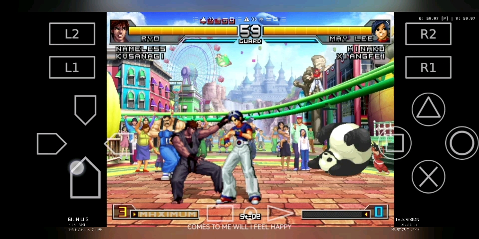 [图]PS2以太模拟器拳皇2002UM KOF2002UM修复背景花屏 解除MAX2限制金手指