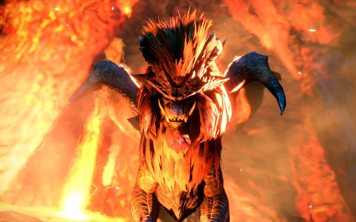 怪物猎人崛起单人盾斧炎王龙4分57秒