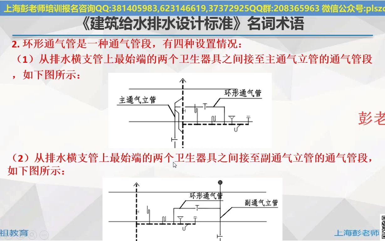 《建水标》名词术语50—环形通气管哔哩哔哩bilibili