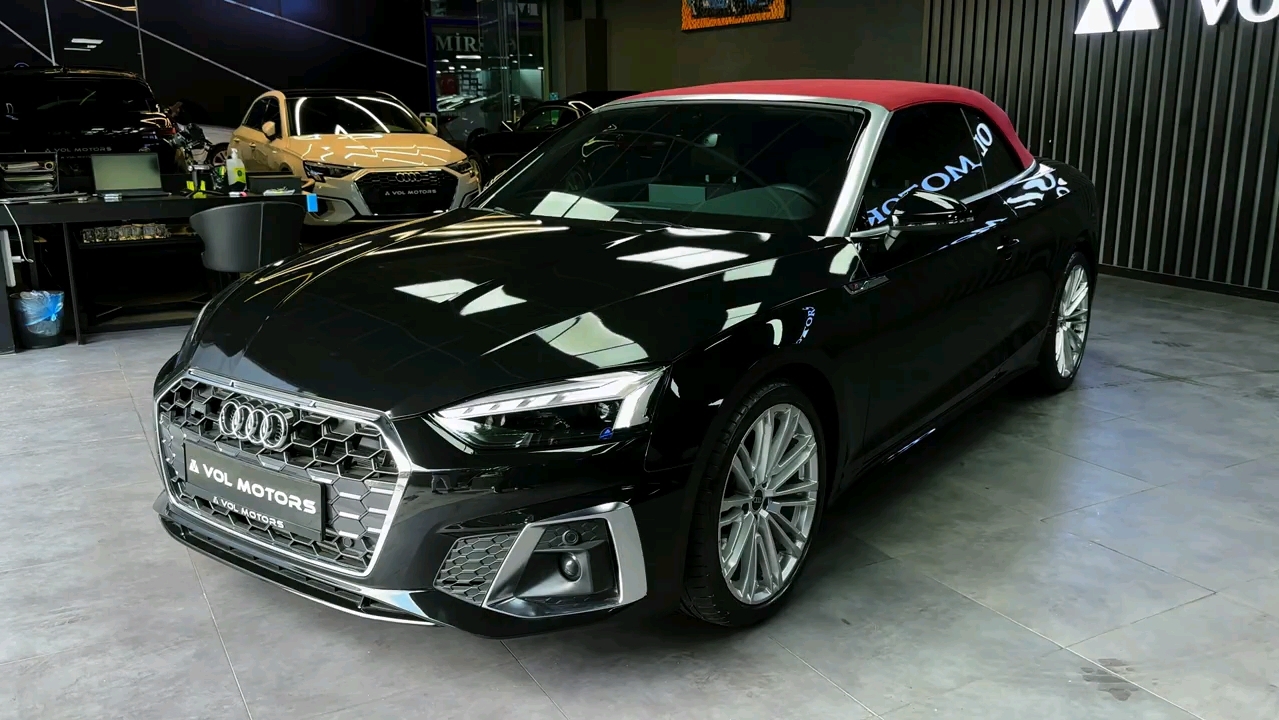 沉浸式体验 2023奥迪a5 cabirolet 软顶敞篷 45tfsi 2.0t 265匹马力