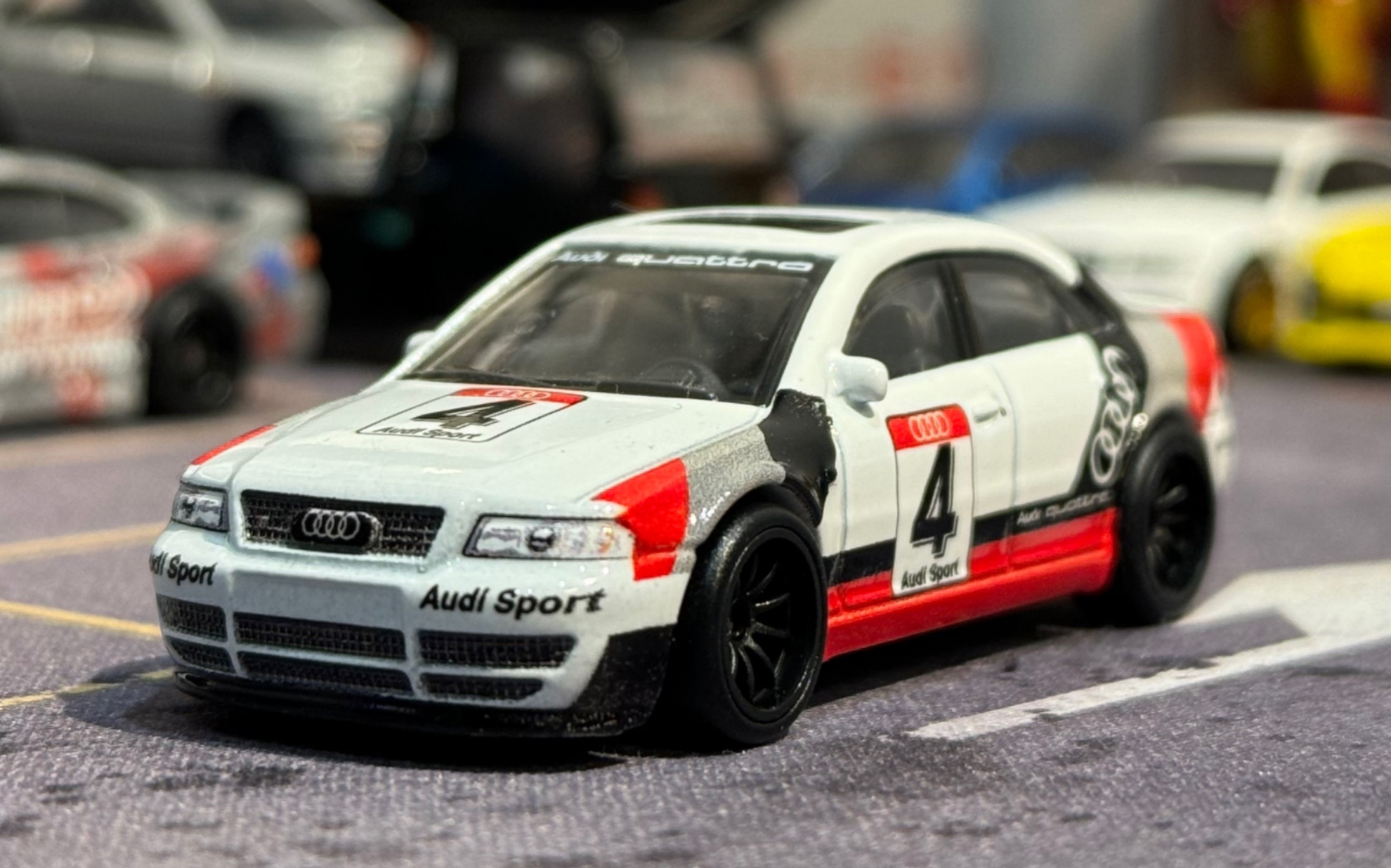 风火轮 花园大道 audi s4 quattro