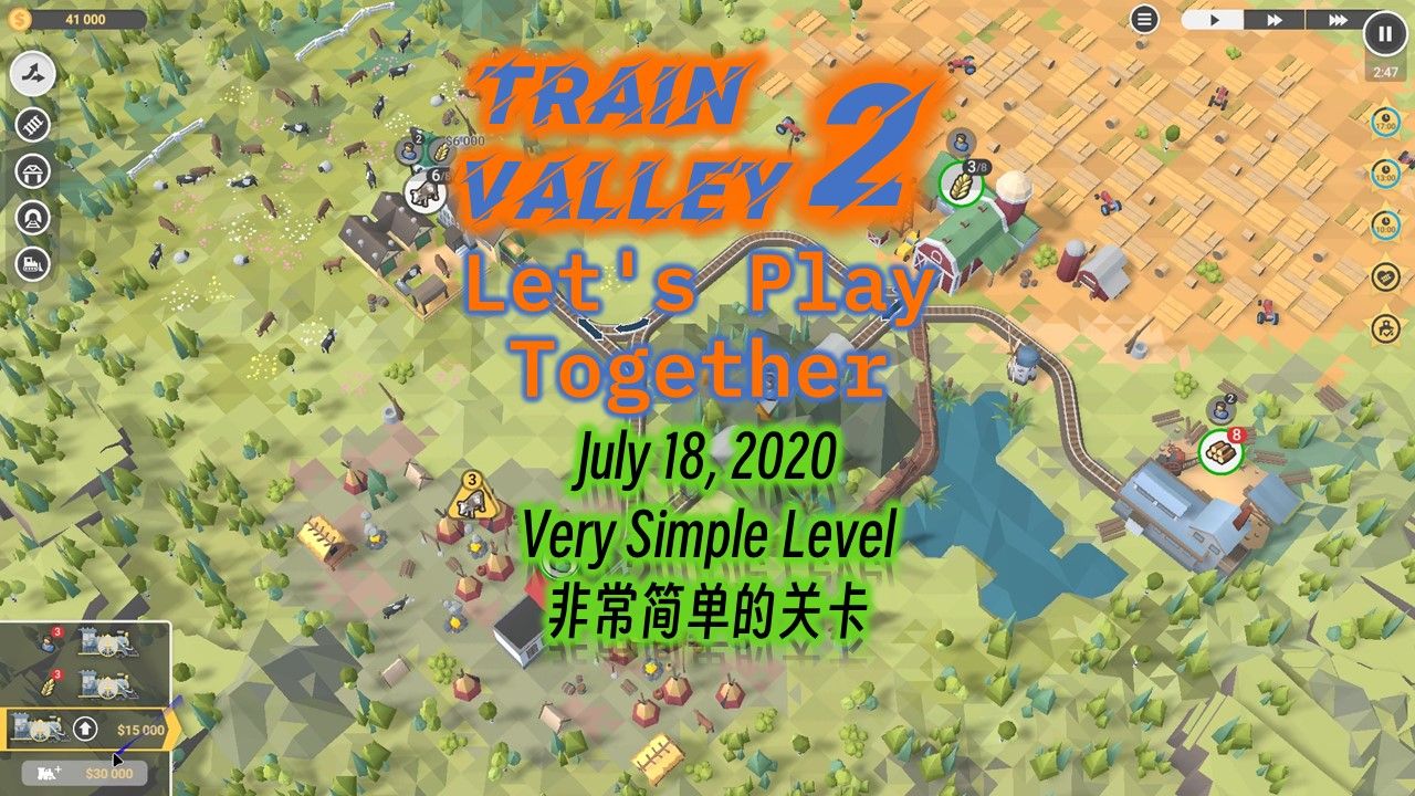 火车山谷2 lpt 91-非常简单的关卡 游戏攻略